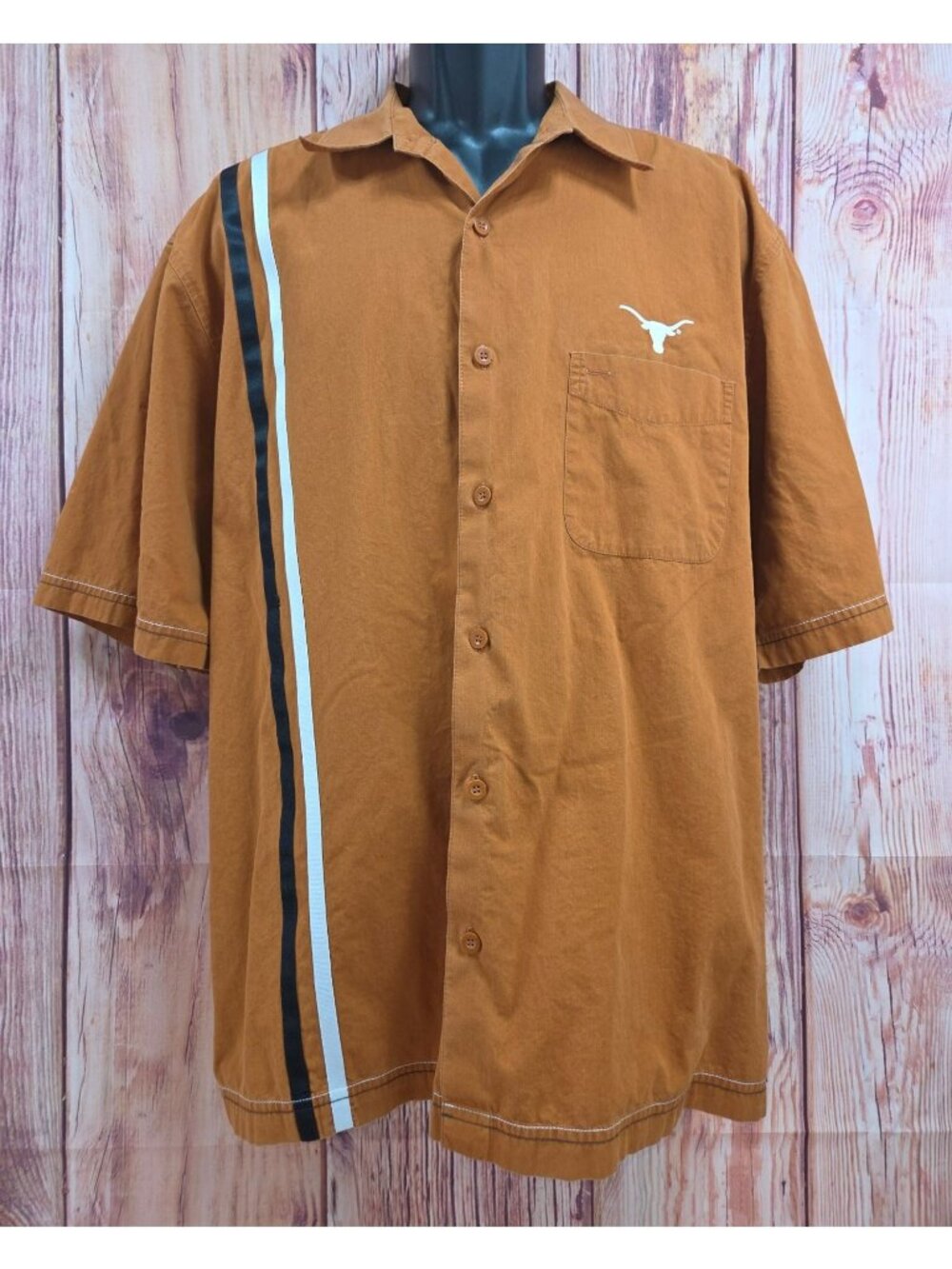 Antigua Sport Texas Longhorns Burnt Orange Shirt Size Large